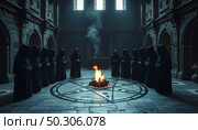 Secret Conclave AI Generative. Стоковое AI-изображение, AI-художник Андрей Скат / Фотобанк Лори