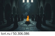 Secret Conclave AI Generative. Стоковое AI-изображение, AI-художник Андрей Скат / Фотобанк Лори