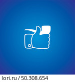 pipe smoker like thumb up theme vector art illustration. pipe smoker like thumb up. Стоковая иллюстрация, агентство Ingram Publishing / Фотобанк Лори