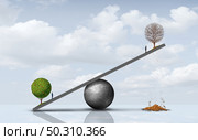 Social balance business concept and prosperity and poverty or rich poor economic concept and financial metaphor as a wealth disparity concept with 3D illustration elements. Стоковое фото, агентство Ingram Publishing / Фотобанк Лори