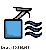 Icon Of Diving Stand. Editable Bold Outline With Color Fill Design. Vector Illustration. Стоковая иллюстрация, агентство Ingram Publishing / Фотобанк Лори