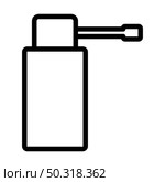 Inhalator Icon. Editable Bold Outline Design. Vector Illustration. Стоковая иллюстрация, агентство Ingram Publishing / Фотобанк Лори