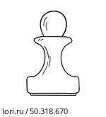 Stamp Icon. Hand Drawn Sketch Design. Vector Illustration. Стоковая иллюстрация, агентство Ingram Publishing / Фотобанк Лори