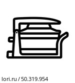 Electric Convection Oven Icon. Bold outline design with editable stroke width. Vector Illustration. Стоковая иллюстрация, агентство Ingram Publishing / Фотобанк Лори
