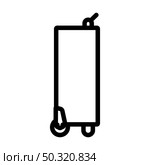 Icon Of Studio Photo Light Bag. Bold outline design with editable stroke width. Vector Illustration. Стоковая иллюстрация, агентство Ingram Publishing / Фотобанк Лори