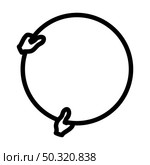 Icon Of Hand Holding Photography Reflector. Bold outline design with editable stroke width. Vector Illustration. Стоковая иллюстрация, агентство Ingram Publishing / Фотобанк Лори