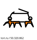 Alpinist Crampon Icon. Editable Bold Outline With Color Fill Design. Vector Illustration. Стоковая иллюстрация, агентство Ingram Publishing / Фотобанк Лори