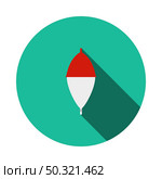 Icon Of Float. Flat Circle Stencil Design With Long Shadow. Vector Illustration. Стоковая иллюстрация, агентство Ingram Publishing / Фотобанк Лори