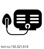 Inhaler Nebulizer Medical aerosol equipment icon black color vector illustration flat style simple image. Inhaler Nebulizer Medical aerosol equipment icon black color vector illustration flat style image. Стоковая иллюстрация, агентство Ingram Publishing / Фотобанк Лори