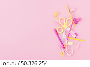 heap nice stationery. Resolution and high quality beautiful photo. heap nice stationery. High quality beautiful photo concept. Стоковое фото, агентство Ingram Publishing / Фотобанк Лори
