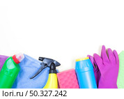 housekeeping concept with cleaning products. High resolution photo. housekeeping concept with cleaning products. High quality photo. Стоковое фото, агентство Ingram Publishing / Фотобанк Лори
