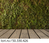 wooden texture looking out grass background. High resolution photo. wooden texture looking out grass background. High quality photo. Стоковое фото, агентство Ingram Publishing / Фотобанк Лори