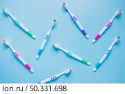 toothbrush composition. High resolution photo. toothbrush composition. High quality photo. Стоковое фото, агентство Ingram Publishing / Фотобанк Лори