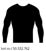 Rushguard Rashguard icon black color vector illustration flat style simple image. Rushguard Rashguard icon black color vector illustration flat style image. Стоковая иллюстрация, агентство Ingram Publishing / Фотобанк Лори