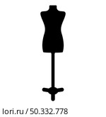Torso Mannequin tailors dummy silhouette manikin dressmakers icon black color vector illustration flat style simple image. Torso Mannequin tailors dummy silhouette manikin dressmakers icon black color vector illustration flat style image. Стоковая иллюстрация, агентство Ingram Publishing / Фотобанк Лори