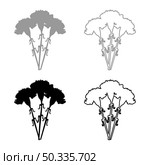 Bouquet of flowers Carnation set icon grey black color vector illustration image simple flat style solid fill outline contour line thin. Bouquet of flowers Carnation set icon grey black color vector illustration image flat style solid fill outline contour line thin. Стоковая иллюстрация, агентство Ingram Publishing / Фотобанк Лори