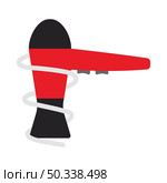 Hairdryer Icon. Flat Color Design. Vector Illustration. Стоковая иллюстрация, агентство Ingram Publishing / Фотобанк Лори