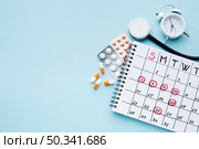 medical treatment calendar time management. Стоковое фото, агентство Ingram Publishing / Фотобанк Лори