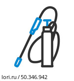 Garden Sprayer Icon. Editable Bold Outline With Color Fill Design. Vector Illustration. Стоковая иллюстрация, агентство Ingram Publishing / Фотобанк Лори