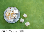 sweet turkish delight plate table. Стоковое фото, агентство Ingram Publishing / Фотобанк Лори