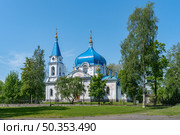 Храм Николая Чудотворца, построенный в 19 веке. Город Сортавала. Редакционное фото, фотограф Румянцева Наталия / Фотобанк Лори