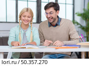 teacher young student having good time. Стоковое фото, агентство Ingram Publishing / Фотобанк Лори