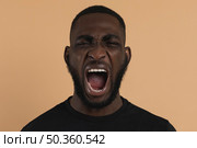 man screaming despair. Стоковое фото, агентство Ingram Publishing / Фотобанк Лори