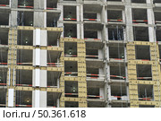 Partially constructed building. Стоковое AI-изображение, AI-художник Данила Большаков / Фотобанк Лори