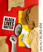 black lives matter protesting. Стоковое фото, агентство Ingram Publishing / Фотобанк Лори