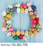 composed circle eggs. Стоковое фото, агентство Ingram Publishing / Фотобанк Лори