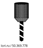 Drill bit auger in head drilling tool Milling machine spindle CNC factory icon black color vector illustration image flat style simple. Drill bit auger in head drilling tool Milling machine spindle CNC factory icon black color vector illustration image flat style. Стоковая иллюстрация, агентство Ingram Publishing / Фотобанк Лори