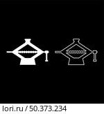 Screw jack lifting equipment mechanism for lifting supported loads of car maintenance scissor shape set icon white color vector illustration image simple solid fill outline contour line thin flat style. Screw jack lifting equipment mechanism for lifting supported loads of car maintenance scissor shape set icon white color vector illustration image solid fill outline contour line thin flat style. Стоковая иллюстрация, агентство Ingram Publishing / Фотобанк Лори