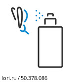 Icon Of Mosquito Spray. Editable Bold Outline With Color Fill Design. Vector Illustration. Стоковая иллюстрация, агентство Ingram Publishing / Фотобанк Лори