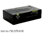 MTA cable modem - Internet and voice in only one equipment. Стоковое фото, агентство Ingram Publishing / Фотобанк Лори