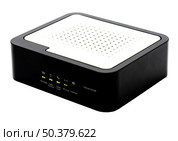 MTA cable modem - Internet and voice in only one equipment. Стоковое фото, агентство Ingram Publishing / Фотобанк Лори