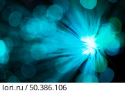 blue abstract blower optical fiber. Стоковое фото, агентство Ingram Publishing / Фотобанк Лори