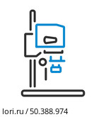 Icon Of Photo Enlarger. Editable Bold Outline With Color Fill Design. Vector Illustration. Стоковая иллюстрация, агентство Ingram Publishing / Фотобанк Лори