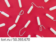 top view tampons. Стоковое фото, агентство Ingram Publishing / Фотобанк Лори