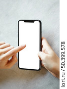 woman with phone close up. Стоковое фото, агентство Ingram Publishing / Фотобанк Лори