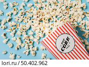 top view delicious popcorn. Стоковое фото, агентство Ingram Publishing / Фотобанк Лори