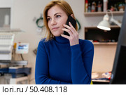 female business owner working 4. Стоковое фото, агентство Ingram Publishing / Фотобанк Лори