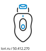 Depilator Icon. Editable Bold Outline With Color Fill Design. Vector Illustration. Стоковая иллюстрация, агентство Ingram Publishing / Фотобанк Лори