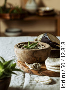 delicious jewish meal bowl. Стоковое фото, агентство Ingram Publishing / Фотобанк Лори