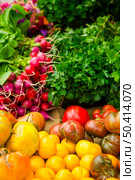 Organic vegetables from a local market. Стоковое фото, агентство Ingram Publishing / Фотобанк Лори