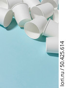 close up collection plastic cups 4. Стоковое фото, агентство Ingram Publishing / Фотобанк Лори