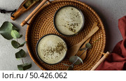 flat lay tea cups herbs. Стоковое фото, агентство Ingram Publishing / Фотобанк Лори