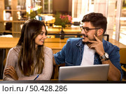 Students getting ready for final exams. Стоковое фото, агентство Ingram Publishing / Фотобанк Лори