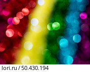 defocused dazzling rainbow glitter. Стоковое фото, агентство Ingram Publishing / Фотобанк Лори