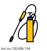 Garden Sprayer Icon. Editable Bold Outline With Color Fill Design. Vector Illustration. Стоковая иллюстрация, агентство Ingram Publishing / Фотобанк Лори