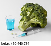 delicious broccoli gmo modified food. Стоковое фото, агентство Ingram Publishing / Фотобанк Лори